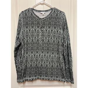 CAbi Long sleeve top Style 226 Size XL